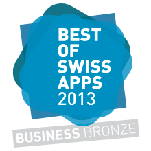 Best Swiss Apps 2013, Bronze