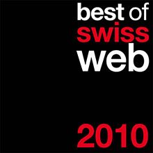 Best of Swiss Web 2010, Bronze